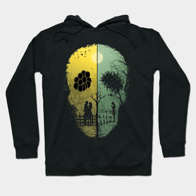 Skull Story Hoodie by RonnCabardo